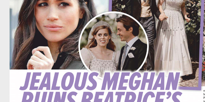 Beatrice d'York- son mariage ruiné par Meghan Markle - son commentaire choquant (photo)