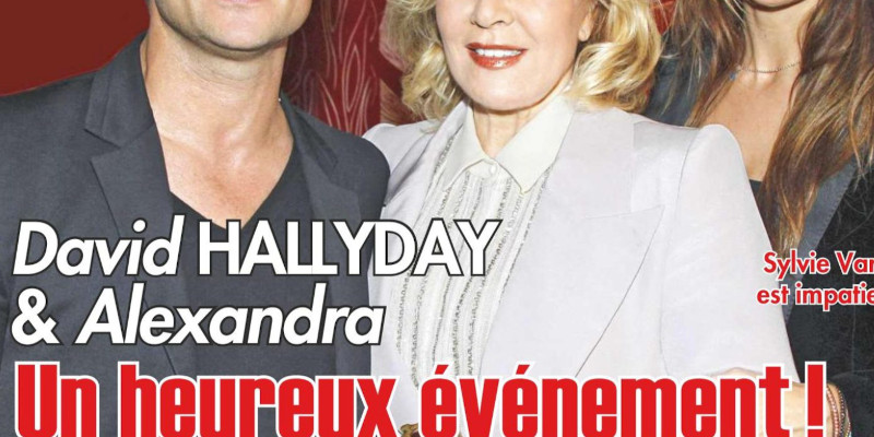 David Hallyday, Alexandra Pastor, un heureux événement, c'est confirmé (photo)