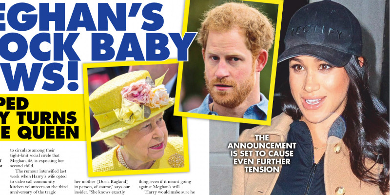 Elizabeth II- anéantie à Windsor - coup de griffe de Meghan Markle enceinte (photo)