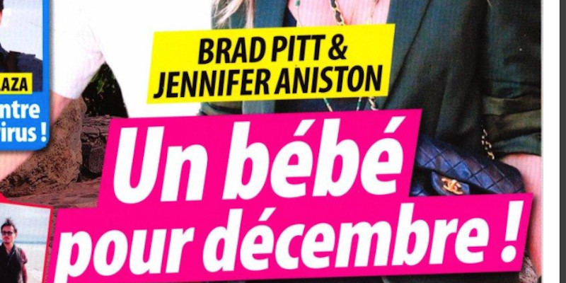 Jennifer Aniston, Brad Pitt, un bébé pour décembre, ça se précise (photo)