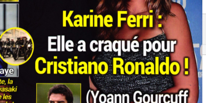 Karine Ferri craque pour Cristiano Ronaldo - Yoann Gourcuff furax (photo)