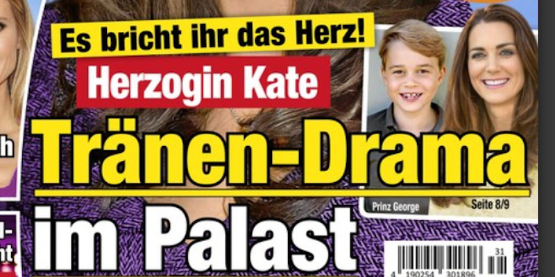 Kate Middleton, William - Terrifiés pour George - Larmes au palais, c'est confirmé