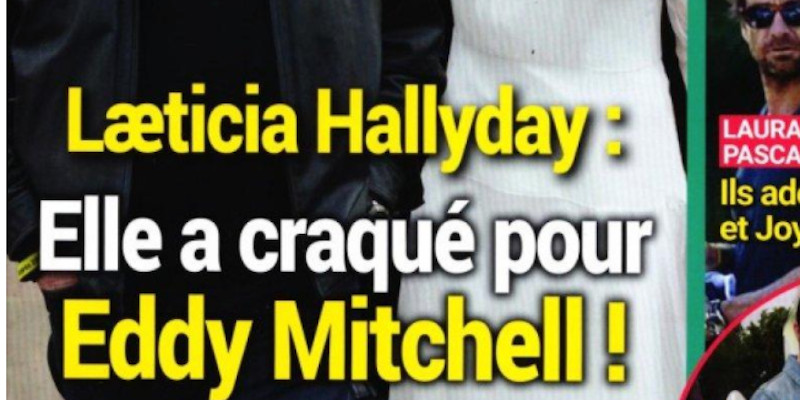 Laeticia Hallyday, Eddy Mitchell - joyeuses retrouvailles, fin de crise (photo)