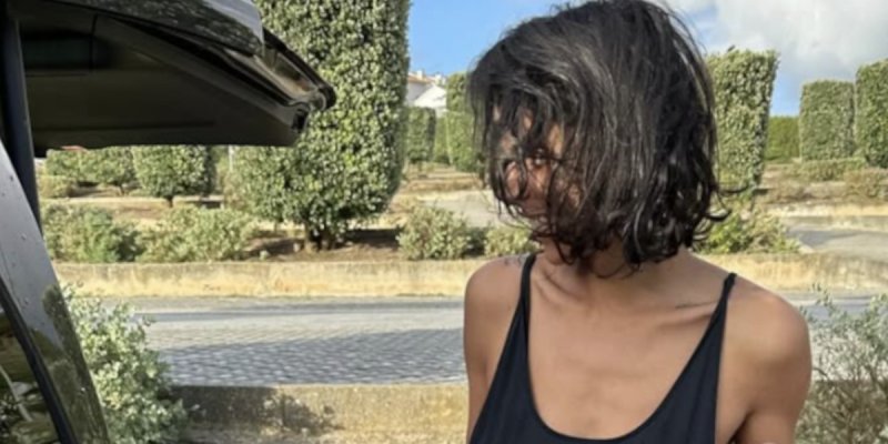 Shy'm, tendre moment avec Tahoma, petit-fils d'Helena Noguerra