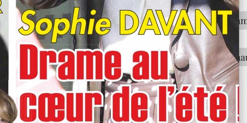 Sophie Davant sous le choc - Drame au cœur de l'été