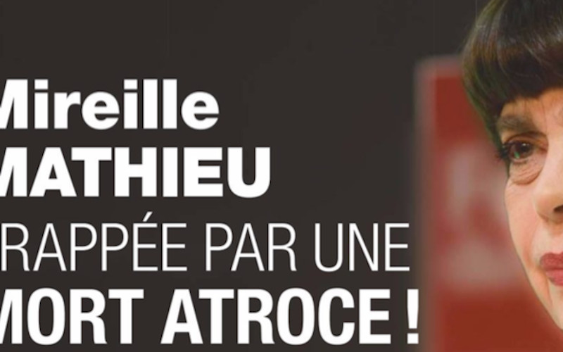 Mireille Mathieu, drame, frappée par une mort atroce