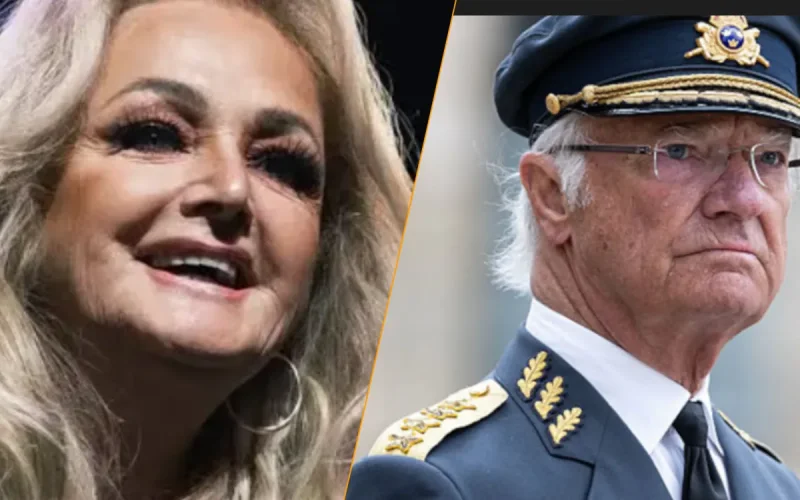 Le roi de Suède pleure Bonnie Tyler, jusque dans le prénom de son chien