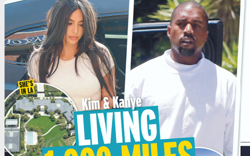 Kanye West, Kim Kardashian, des vies séparées - Divorce exclu (photo)